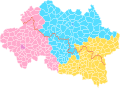 Arrondissement Montluçon od 1926 do 2016 (růžové)