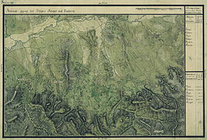 Socol în Harta Iosefină a Banatului, 1769-72