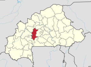 Location in Burkina Faso