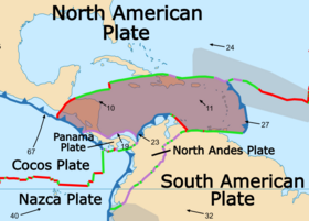 The Caribbean plate