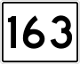 State Route 163 marker