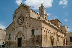 Cathédrale de Matera.