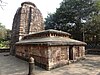 A temple with a doorway