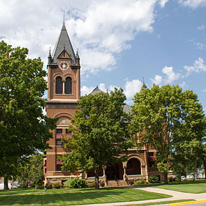 Swift County Courthouse, seit 1977 im NRHP gelistet[1]