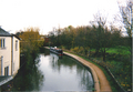 picture of the Oxford Canal in Banbury town.