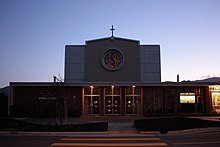 Exterior of the Church of the Visitacion, February 2020