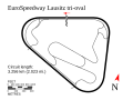 Superspeedway layout