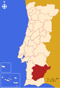 Basso Alentejo – Localizzazione