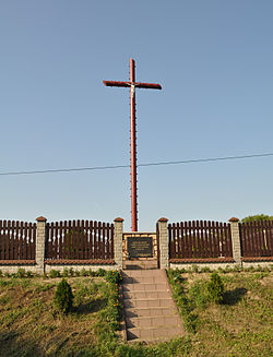 Mass grave of insurgents fallen in the Battle of Mełchów in 1863