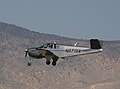 A 1950 B35 operated by the National Test Pilot School at the Mojave Airport