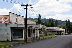 Part of the Ōhura township