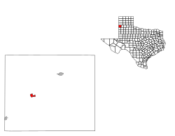 Vị trí trong Quận Parmer, Texas