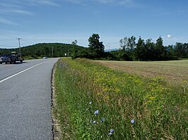 De US 7 in Vermont