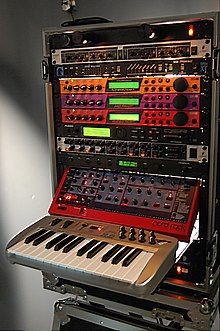 Synth rack @ Choking Sun Studio.jpg