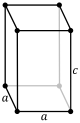 Tetragonal, simpel