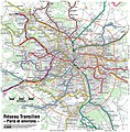 Transilien network of the Paris region - jpg version by Chumwa