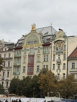 Hotel W Prague po rekonstrukci (2024)