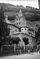 Église abbatiale en septembre 1935.