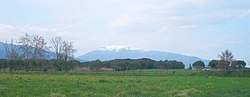 Montseny seen from Cardedeu