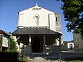 Façade de l'église de Chérac