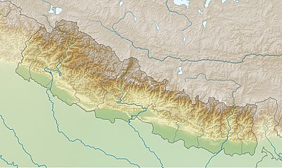 Location map Nepal