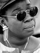 Rita Marley, son épouse