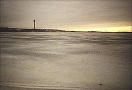 Le Näsijärvi en hiver.