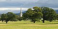 View of the St Margaret of Antioch's Church from the Bodelwyddan Castle