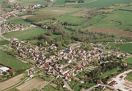 Le village vu du ciel