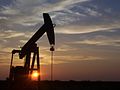 Pumpjacks, like this one south of Midland, are a common sight in West Texas oil fields.