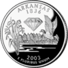 Arkansas quarter