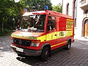 512D Vario Emergency doctor van in Germany in July 2007