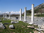 Portique du forum de Philippes.