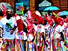 A Carnival troupe in the Virgin Islands