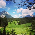 Le Golfplatz dans le hameau de Mösern