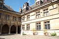 View of the courtyard and its gallery