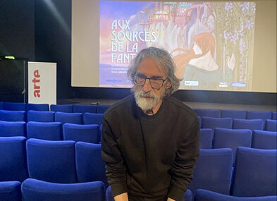 John Howe à Strasbourg lors de la projection du film " Aux sources de la fantasy", 2022