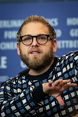 Jonah Hill Berliinin elokuvajuhlilla vuonna 2019