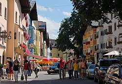 Vorderstadt on Kitzbühelin historiallinen keskus.