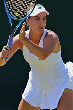 Kovinićová v kvalifikaci Wimbledonu 2018