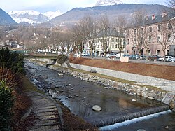 Skyline of Sallanches