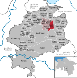 Beckedorf – Mappa