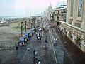 Boardwalk on a rainy day