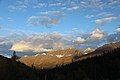 Le montagne Chugach dall'autostrada Richardson Hwy