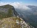 Pohled z vrcholu na Crnogorski a Trnovačko jezero