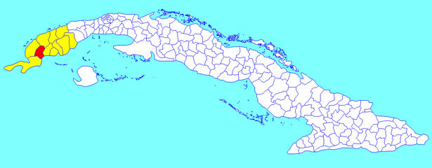 Municipalité de Guane dans la province de Pinar del Río