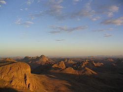 The Hoggar Mountains in Ahaggar National Park