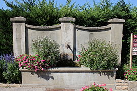 La fontaine de 1929.