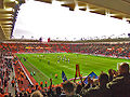 Blick auf das Spielfeld (Januar 2008)