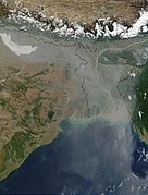 Aerosol over Northern India and Bangladesh.